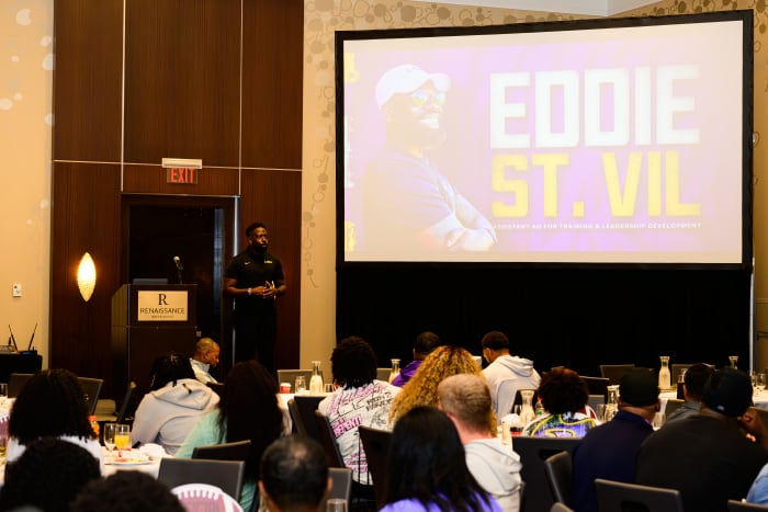 Eddie St-Vil at LSU Athletics