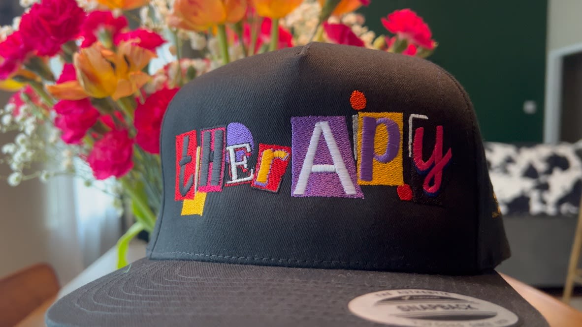 Therapy snapback hat by Eddie St-Vil