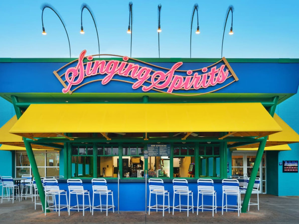 Singing Spirits Pool Bar Image