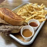 Sliced Texas Beef Brisket Sandwich Image