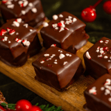 Chocolate-Peppermint Marshmallows Image