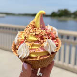 Strawberry-Banana Sundae Image