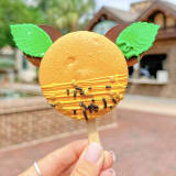 Pumpkin-spiced Mickey Macaron Pop Image