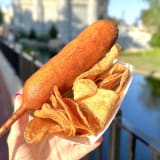 Hand-dipped Corn Dog Image