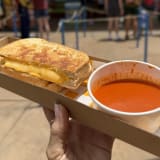 Grilled Three-Cheese Sandwich Image