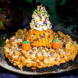 Pumpkin-spiced Funnel Cake Sundae Image