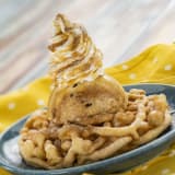 Bananas Foster Funnel Cake Image