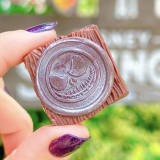Jack Skellington Cinnamon Ganache Square Image