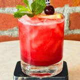Berry Scary Bourbon Smash Image