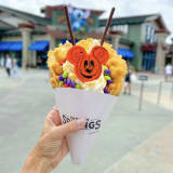 Mickey Pumpkin Waffle Sundae Image
