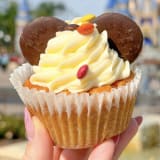 Mickey Cereal Cupcake Image