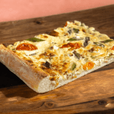 Zwiebelkuchen mit Spargel Image