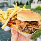 1/3 lb Angus Bacon Cheeseburger Image