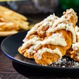 Undead Garlic-Parmesan Chicken Strips Image