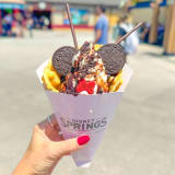 Mickey Cookie Waffle Sundae Image