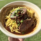 Beef Noodle Soup Bowl Image