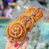 Candy Painted Cinnamon Rolls Image