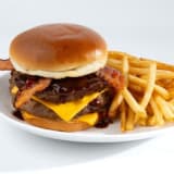 Double Barbecue Bacon Cheeseburger Image