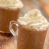 Chocolate Peppermint Shake with whipped cream vodka Image