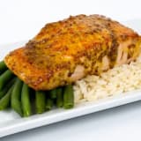 Maple-Mustard Glazed Salmon Image