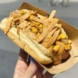 Queso Fundido Hot Dog Image