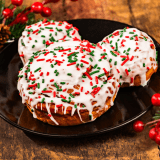 Holiday Mickey Cinnamon Roll Image