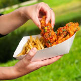 Gochujang-glazed Chicken Strips Image
