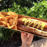 Pretzel Hot Dog Image
