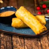 Pastrami Reuben Spring Rolls Image