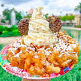 Funnel Cake with Cookies 'n Cream Image