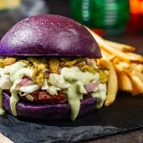 Frightful Black Bean Burger Image