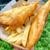 Beer-battered Fish and Chips Image