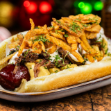 Holiday Pot Roast Hot Dog Image