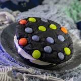 Ice Cream Chocolate Cookie Sandwich Image
