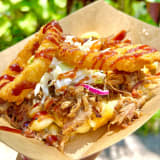 Baked Macaroni & Cheese with Pulled Pork Image