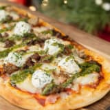 Lasagna Flatbread Image