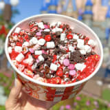 Valentine's Strawberry Popcorn Image