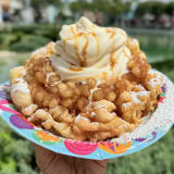 Caramel-Apple Pie Funnel Cake Image
