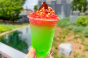 Green Apple-Lemonade Slush