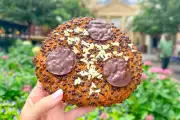 Giant Triple Chocolate Chip Cookie
