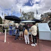 Popcorn Cart near The Haunted Mansion Image