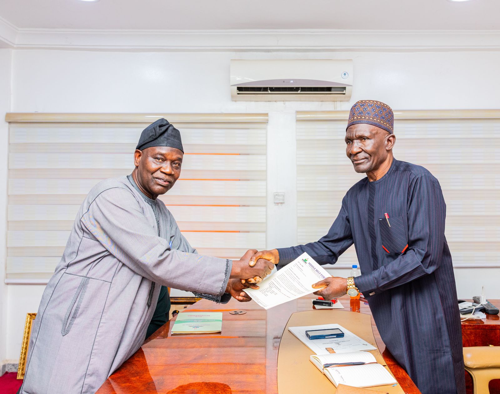 MIDDLE BELT FORUM PLEDGES SUPPORT FOR NORTH CENTRAL DEVELOPMENT COMMISSION partnership update from the North Central Development Commission