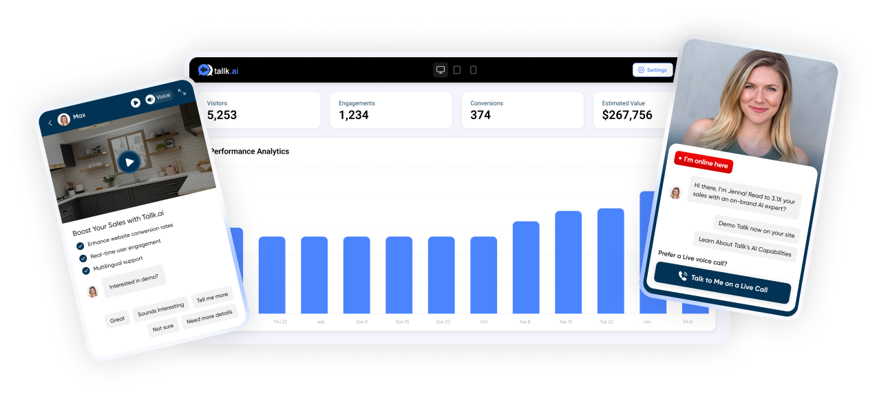 Building Tallk AI’s Voice-First Digital Sales Rep That Drives 300% More Conversions