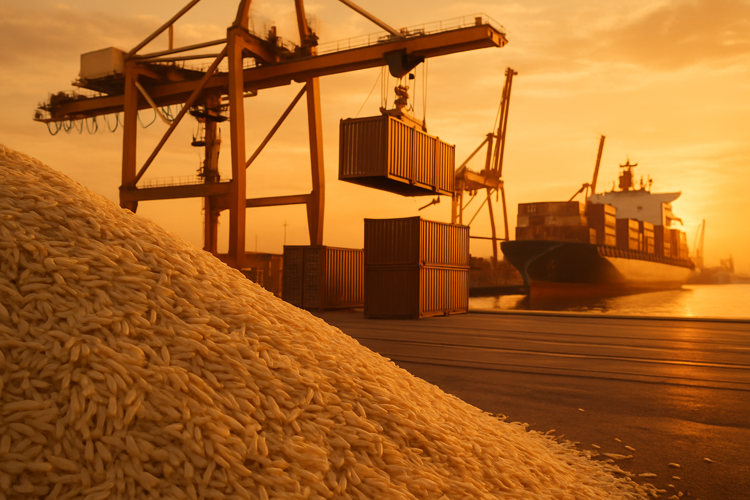Basmati Blockades: How Middle East Conflict and Port Disruptions Are Redrawing India’s Rice Export Routes