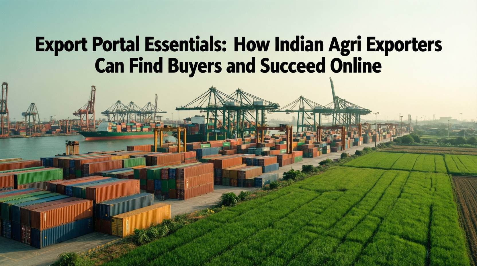 Export Portal Essentials: How Indian Agri Exporters Can Find Buyers and Succeed Online