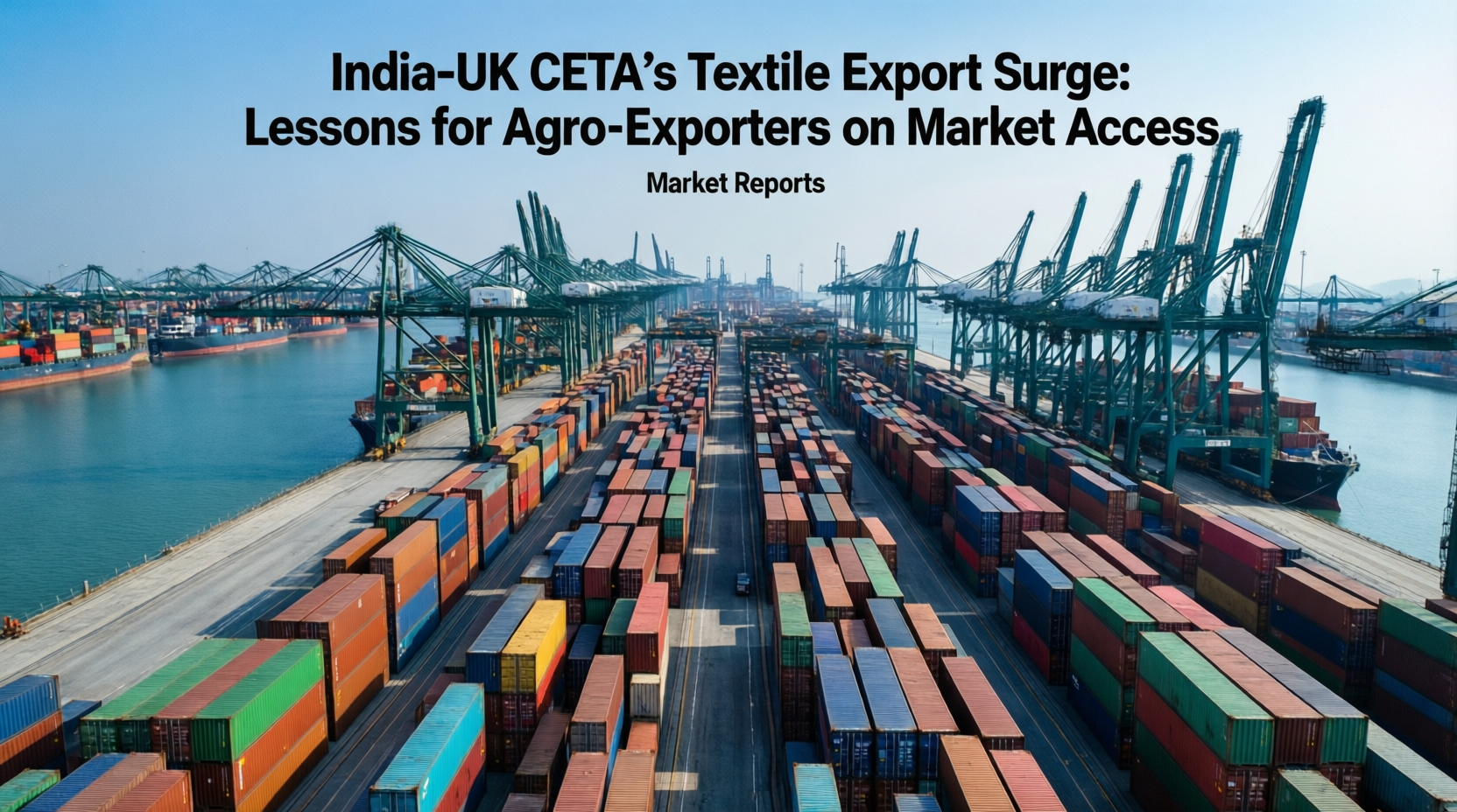 India-UK CETA’s Textile Export Surge: Lessons for Agro-Exporters on Market Access
