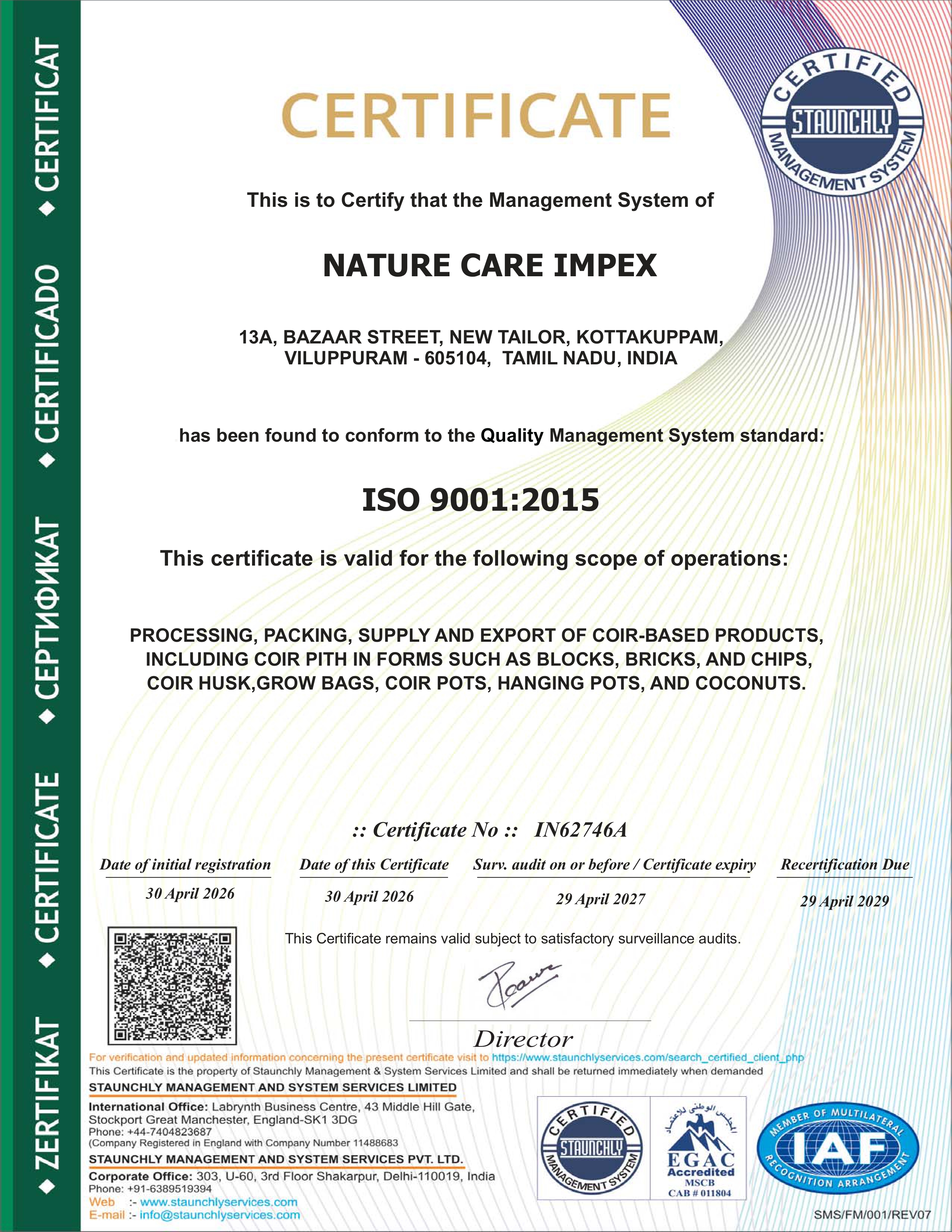 ISO 9001:2015