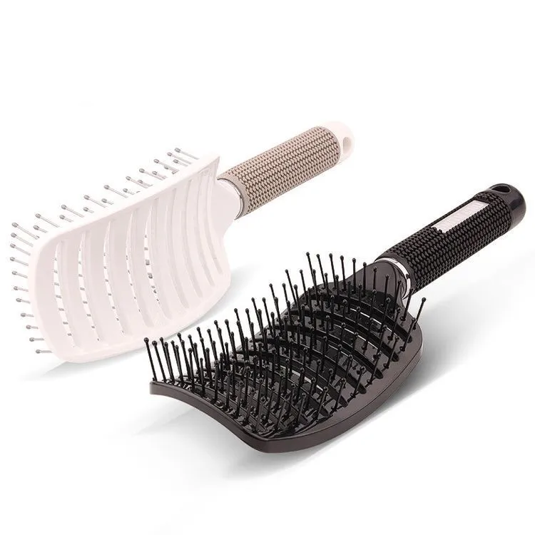 Detangling hair brush