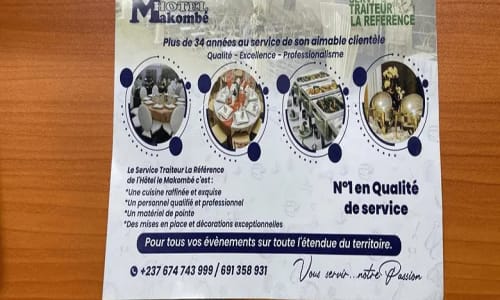 Service Traiteur la Reference de l'Hôtel Makombé - photo 2