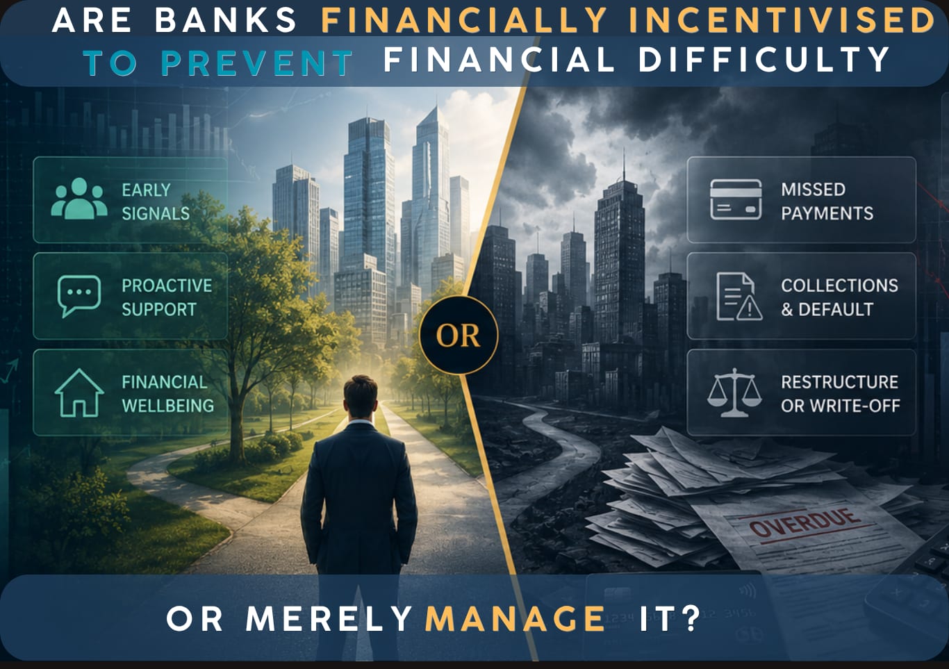 Are Banks Financially Incentivised to Prevent Financial Difficulty—or Merely Manage It?
